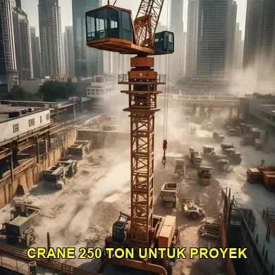 crane 250 ton untuk proyek